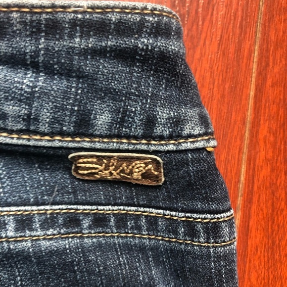 Silver Jeans Suki Cropped Jeans 28/24 - Picture 5 of 14